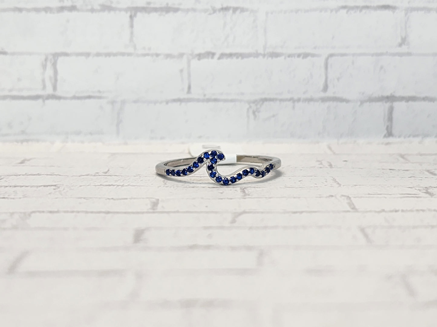 Size 10 Sterling Silver - 1001 Blue Wave