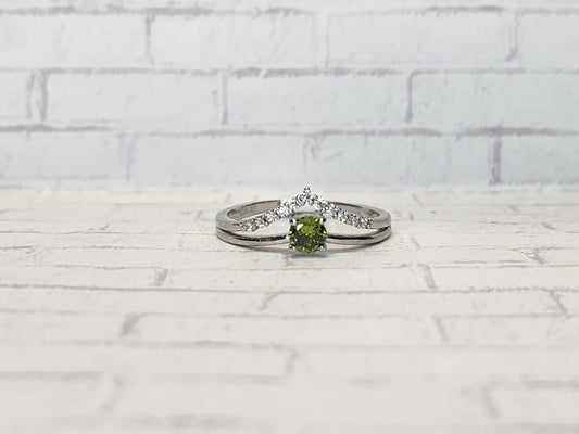 Size 10 Sterling Silver - 1008 Olive