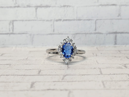 Size 10 Sterling Silver - 10C07 Blue