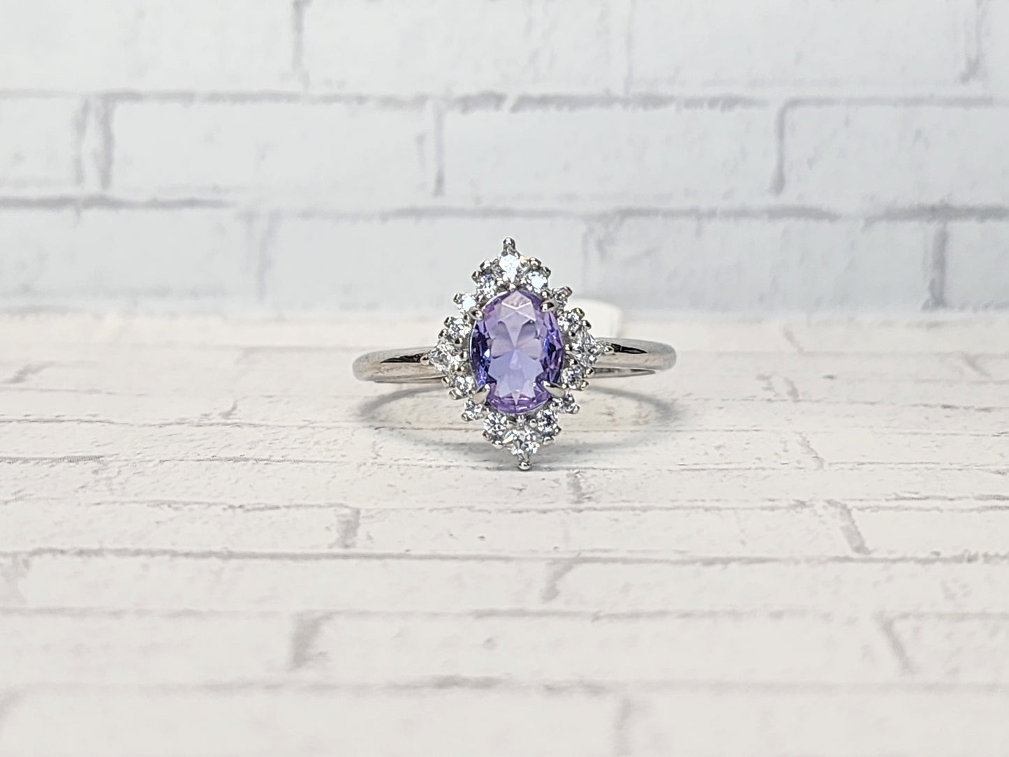 Size 10 Sterling Silver - 10C14 Purple