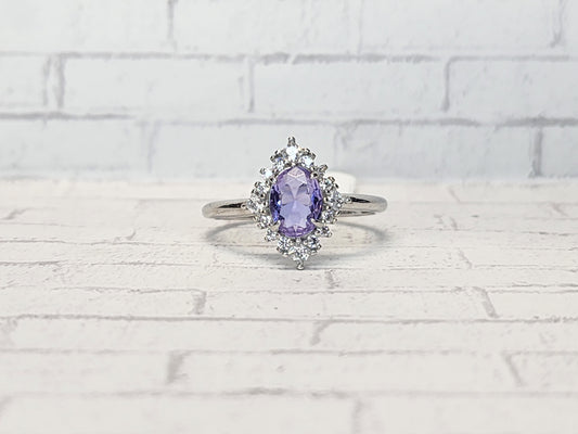 Size 10 Sterling Silver - 10C14 Purple