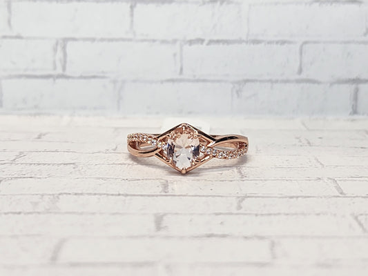 Size 10 Rose Gold - 10C16 Peach