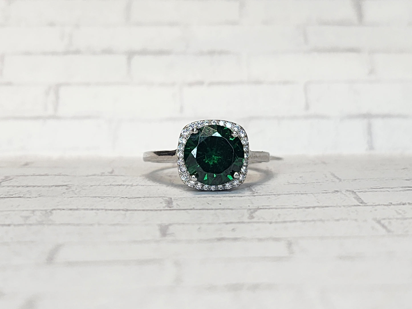Size 11 Sterling Silver - 1102 Green