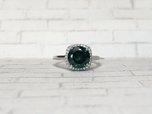 Size 11 Sterling Silver - 1102 Green
