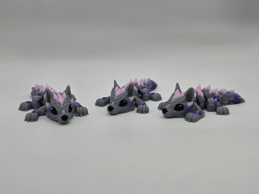 Crystal Wolf - 3D POCKET PAL