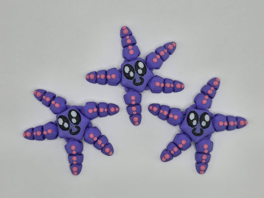 Starfish (Purple/Pink) - 3D POCKET PAL
