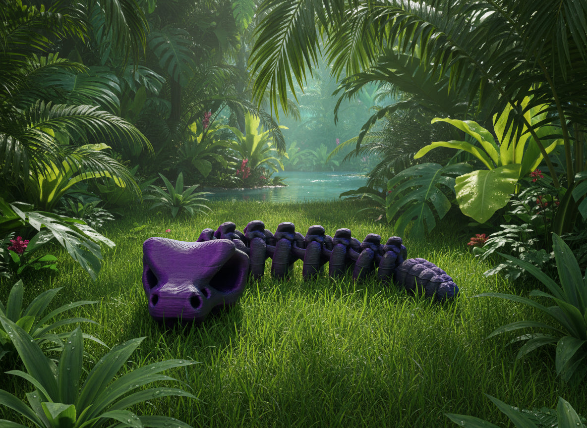 Skeleton Rattle Snake Baby