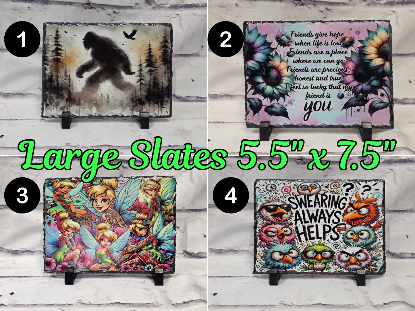 Large Slates - 5.5 x 7.5