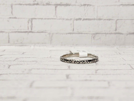 Size 8 Sterling Silver band - 802