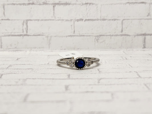 Size 8 Sterling Silver - 806 Blue
