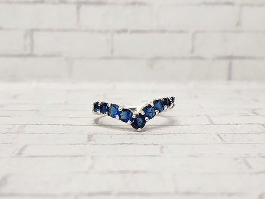 Size 8 Sterling Silver - 820 Blue