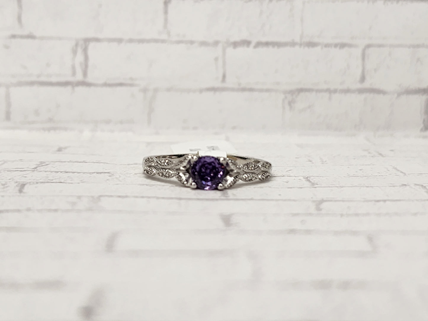 Size 8 Sterling Silver - 834 Purple