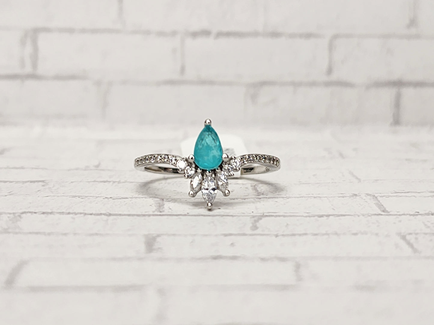 Size 8 Sterling Silver - 835 Turquoise