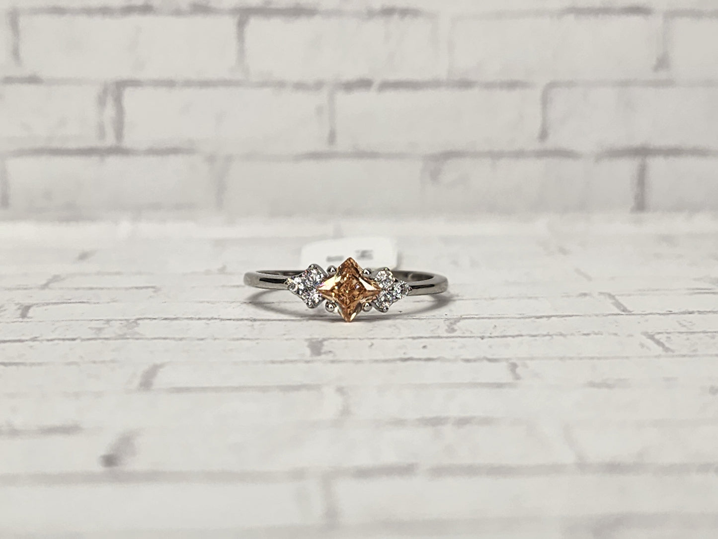 Size 8 Sterling Silver - 840 Orange