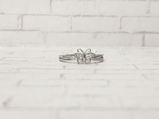 Size 8 Sterling Silver - 847 Butterfly