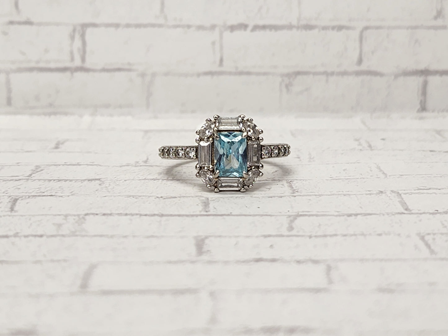 Size 8 Sterling Silver - 855 Blue