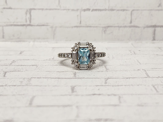 Size 8 Sterling Silver - 855 Blue