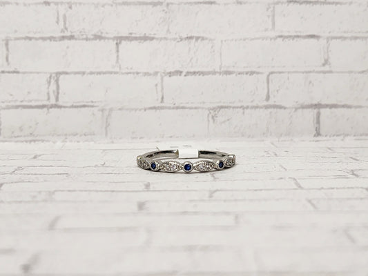 Size 8 Sterling Silver - 870 Blue