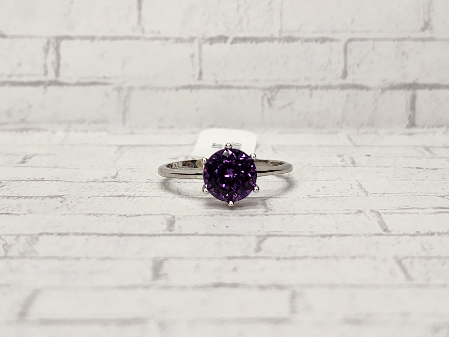 Size 9 Sterling Silver - 923 Purple