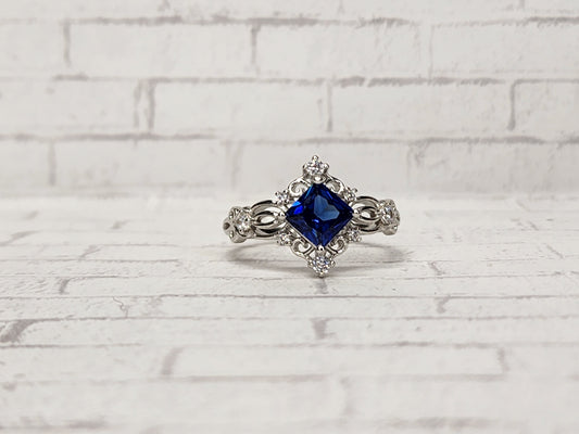 Size 9 Sterling Silver - 929 Blue