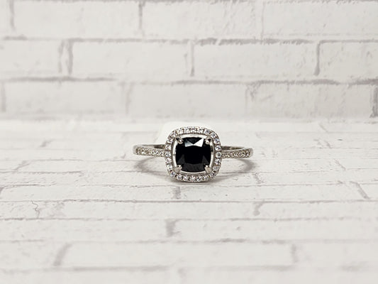Size 9 Sterling Silver - 930 Black Onyx