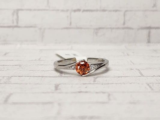 Size 9 Sterling Silver - 941 Orange