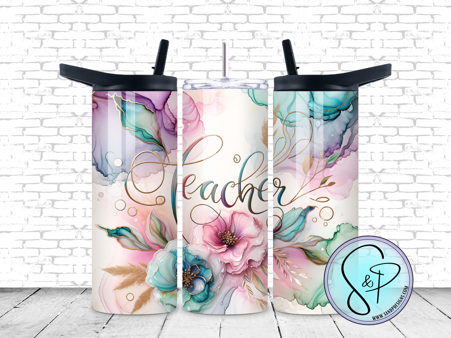 Teacher waterflowers - 20 oz.