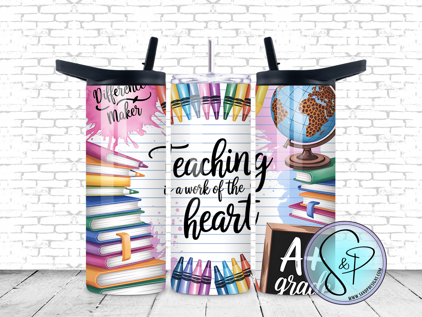 Teaching is a work of the heart - 20 oz.