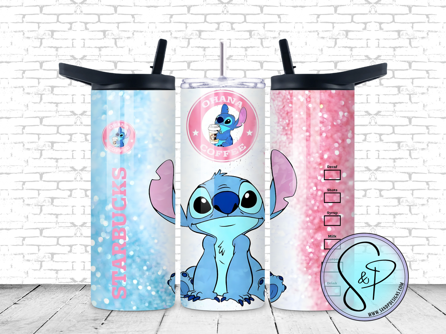 Blue Alien - 20 oz Tumbler