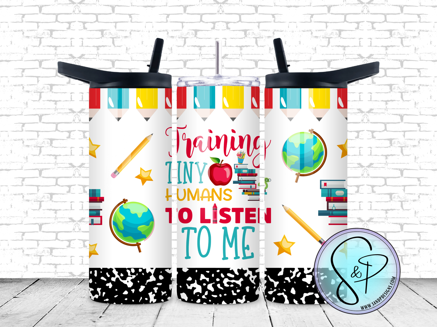 Training Tiny Humans to listen to me (teacher) - 20 oz