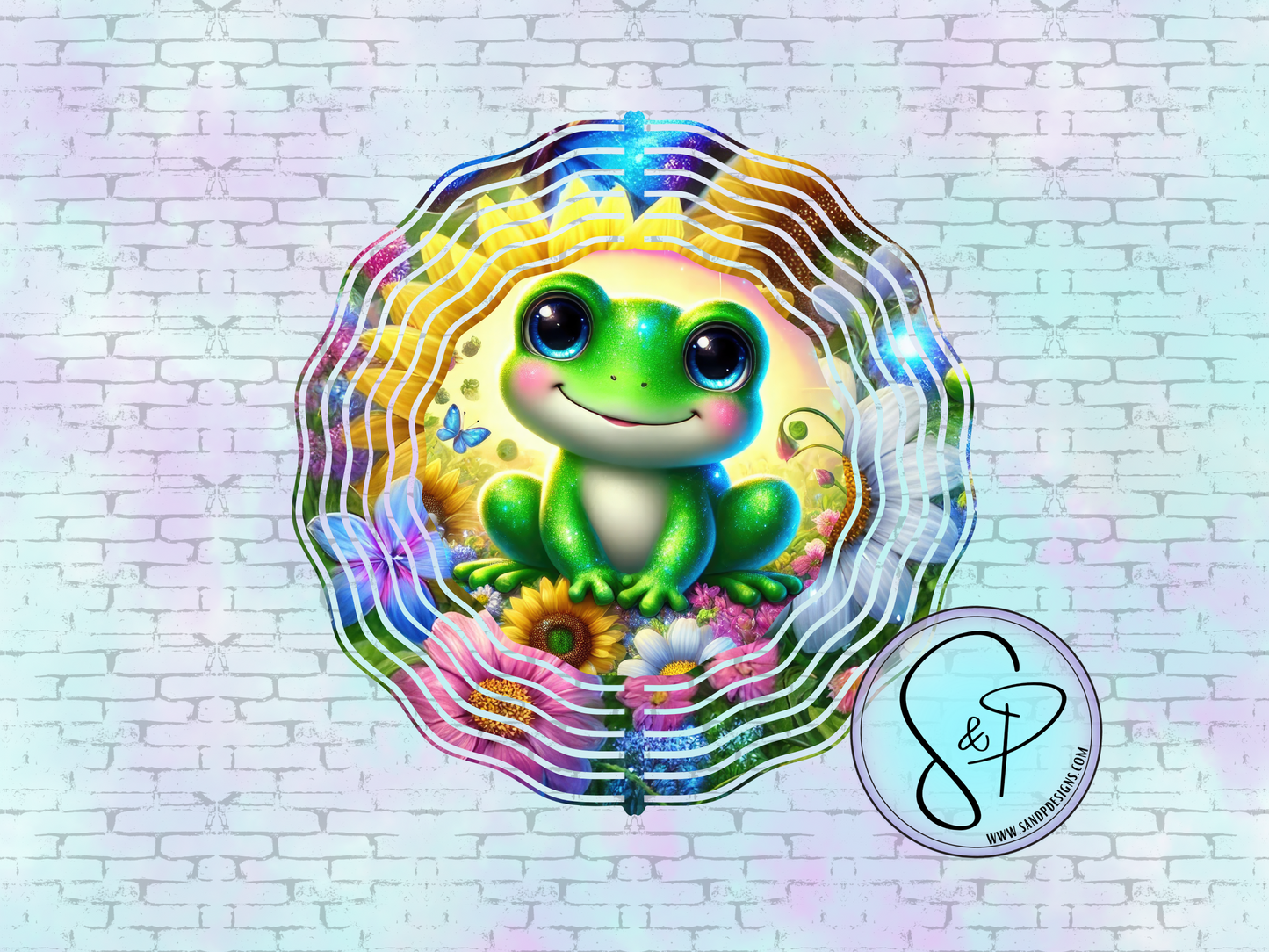 Frog - 8" Wind Spinner