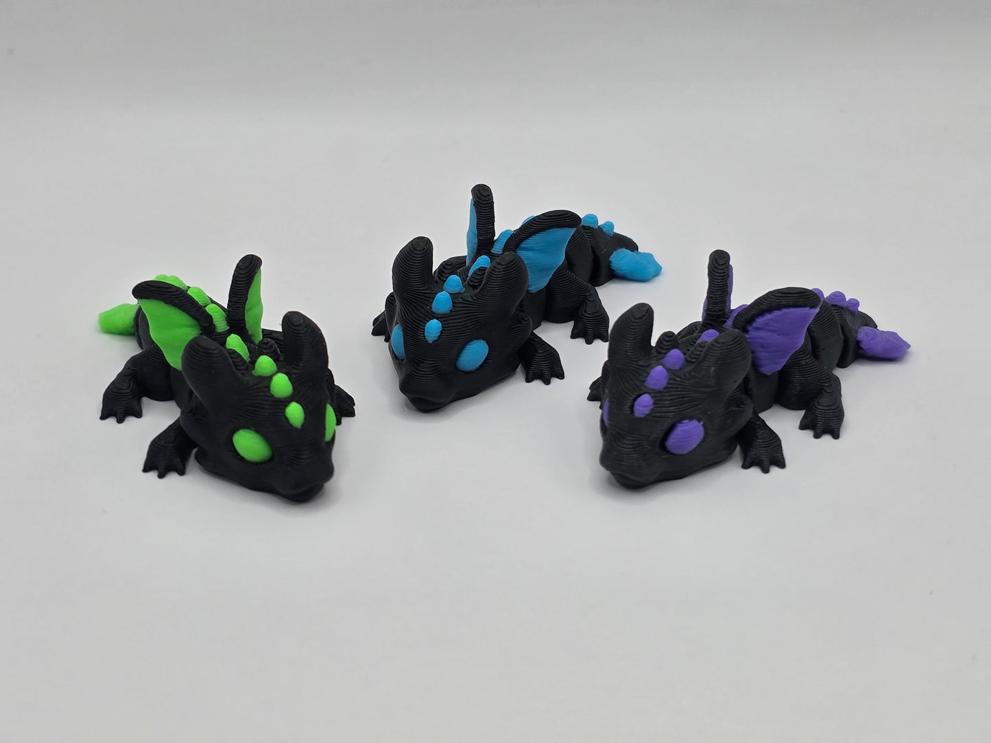 Dragon (black w/ color) - POCKET PAL