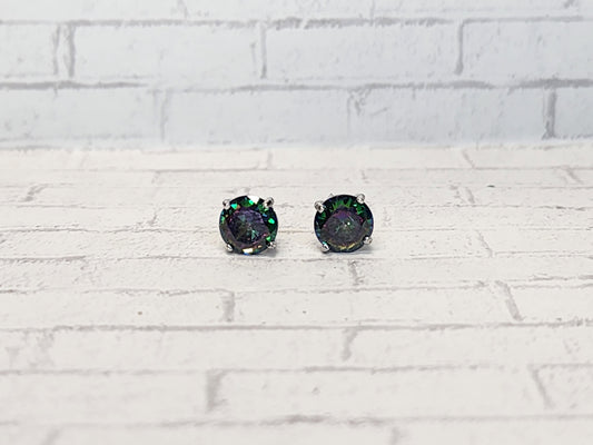 Sterling Silver Earrings E06 Mystic Studs