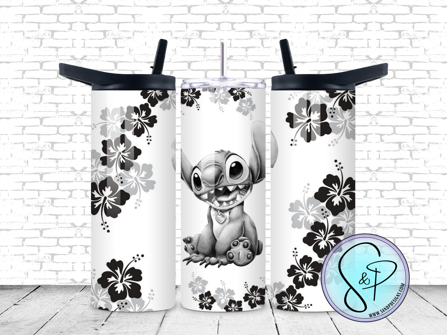 Blue Alien - 20 oz Tumbler