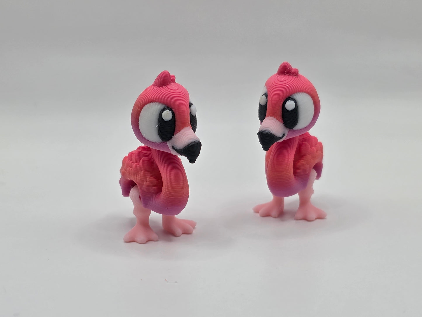 Flamingo - Big Eyes (keychain) - POCKET PAL