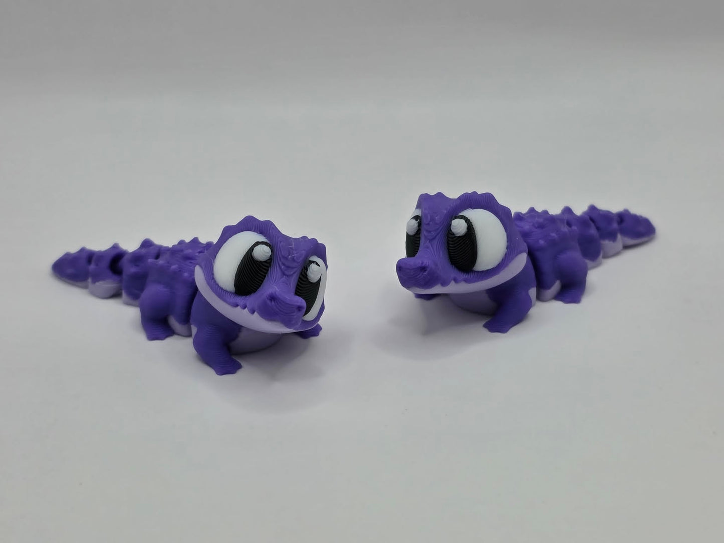 Crocodile - Purple (keychain) - POCKET PAL