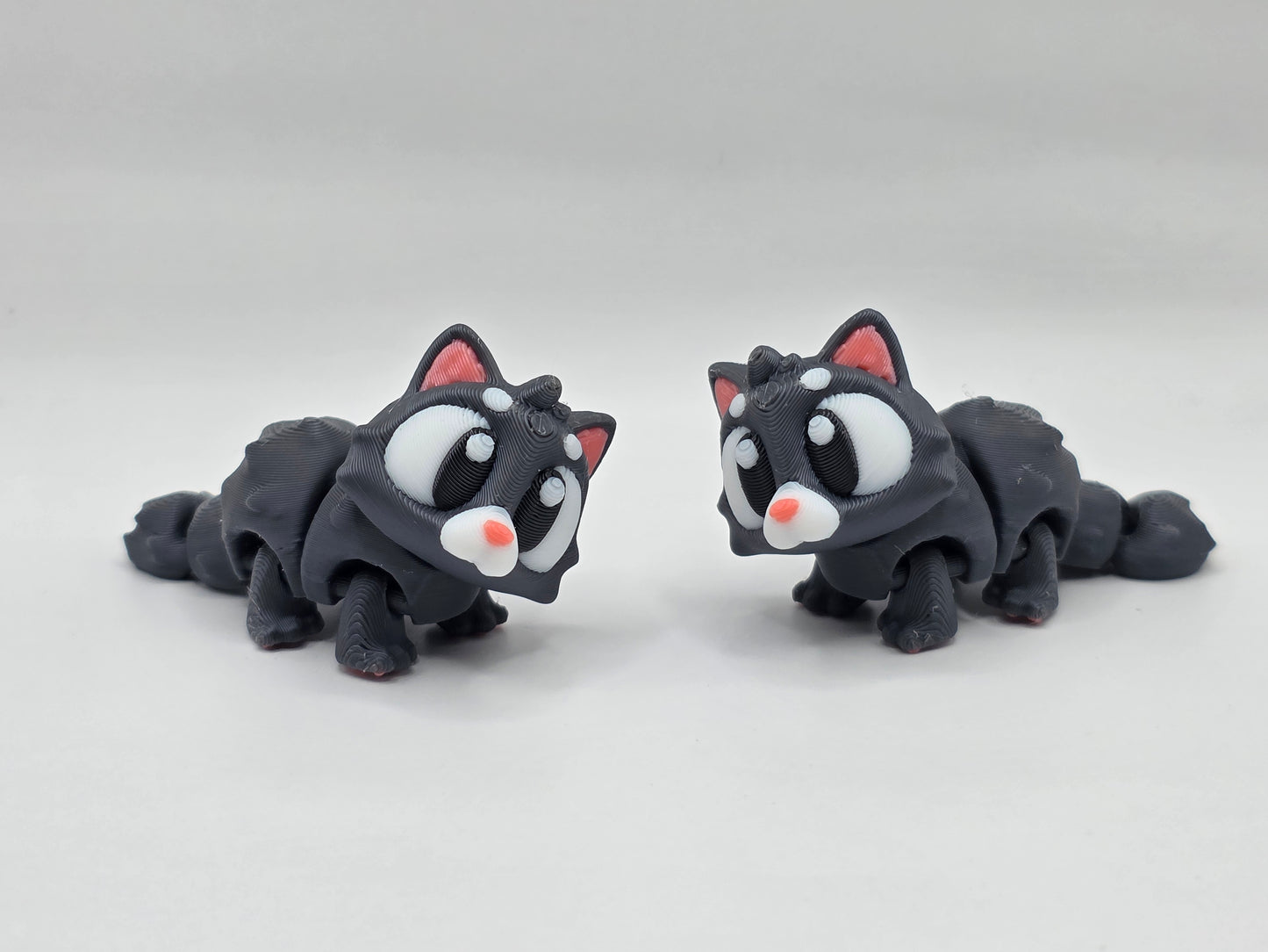 Gray Cat (keychain)- POCKET PAL