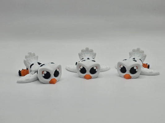 White Owl - 3D POCKET PAL