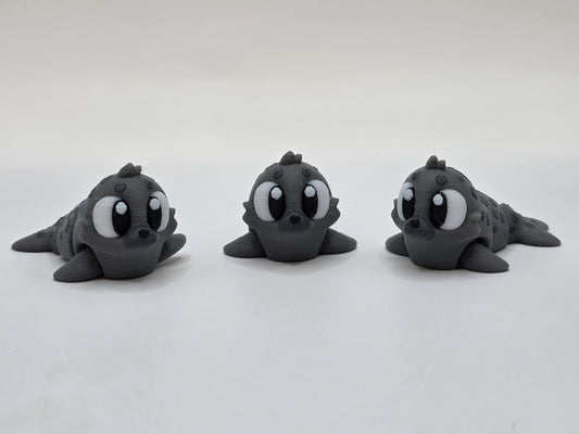 Seal (Grey) - 3D POCKET PAL