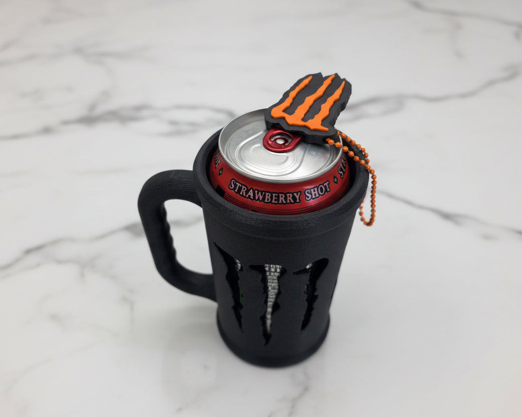 "M" Energy Drink Holder