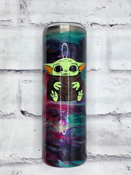 Alien Tumbler - Epoxy 30 oz