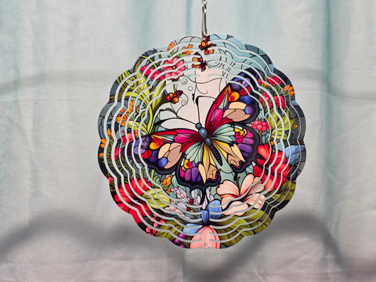 Butterfly - 8" WIND SPINNER