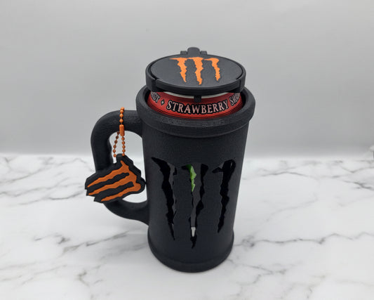 "M" Energy Drink Holder