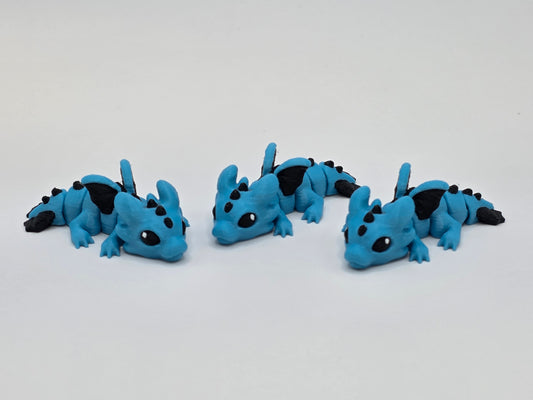 Dragon (Blue) - 3D POCKET PAL