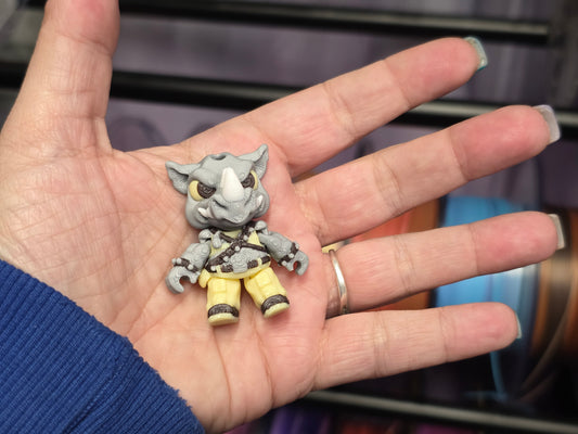 Rhino Guy (Keychain also)- POCKET PAL