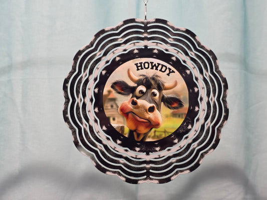 Howdy Cow - 8" WIND SPINNER