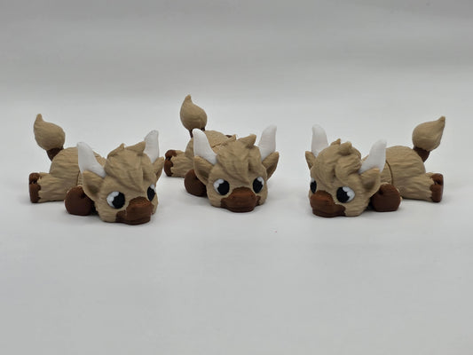 Highland Cow - 3D POCKET PAL