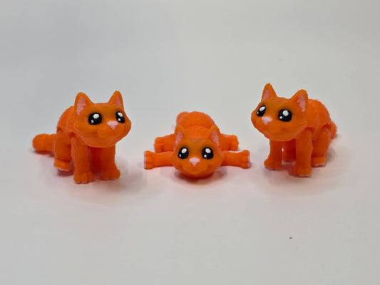 Orange Cat - 3D POCKET PAL
