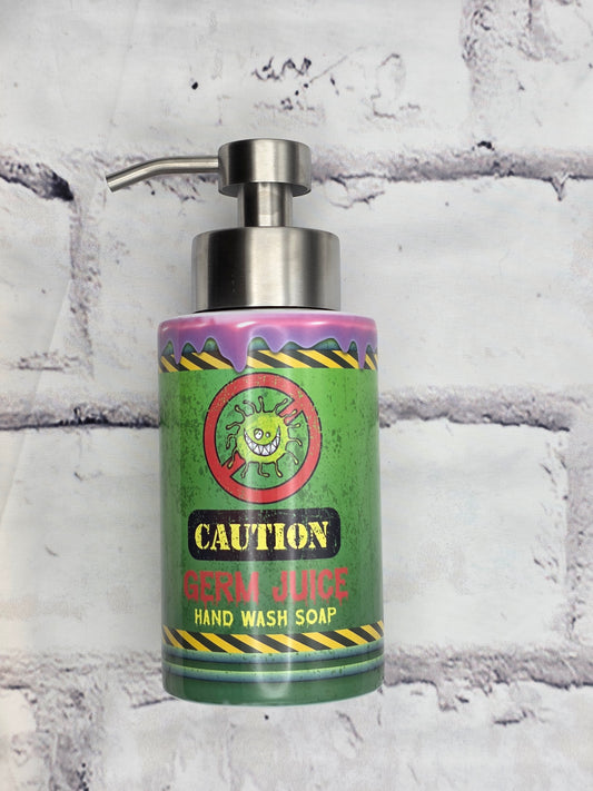 CAUTION!  Germ Juice Hand Wash Soap - SOAP DISPENSER