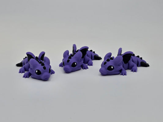 Dragon (Purple) - 3D POCKET PAL